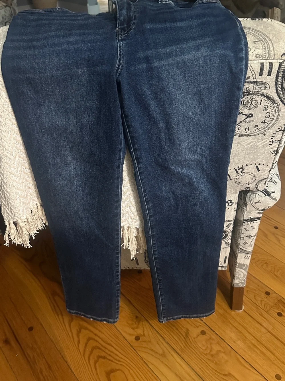 HUE Indigo Straight-Leg Women's Jeans